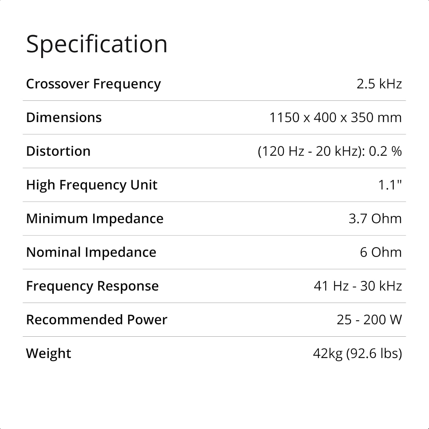 Concept 500 Floorstanding Speaker Pair