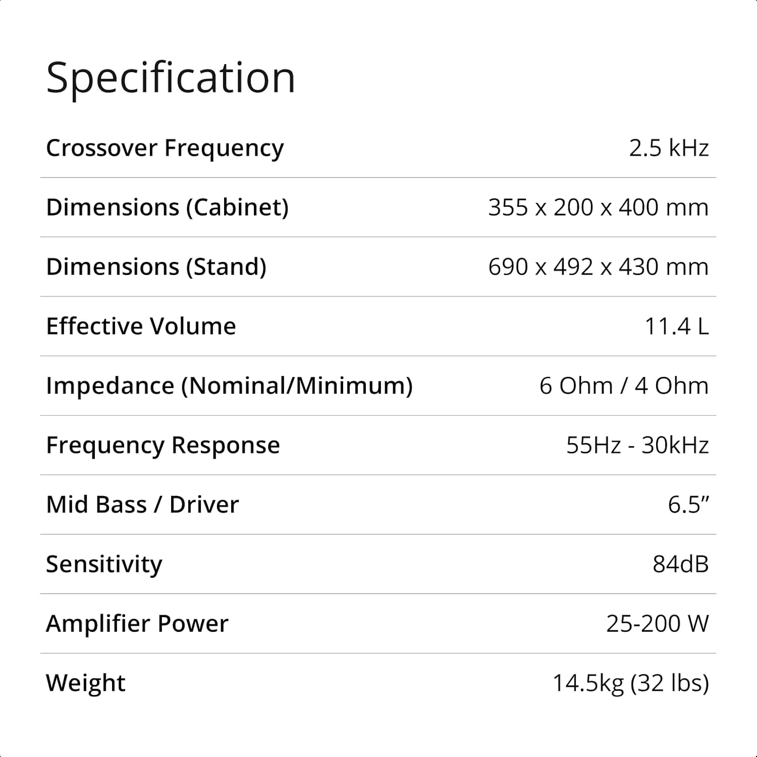 Concept 300 Bookshelf Speaker Pair