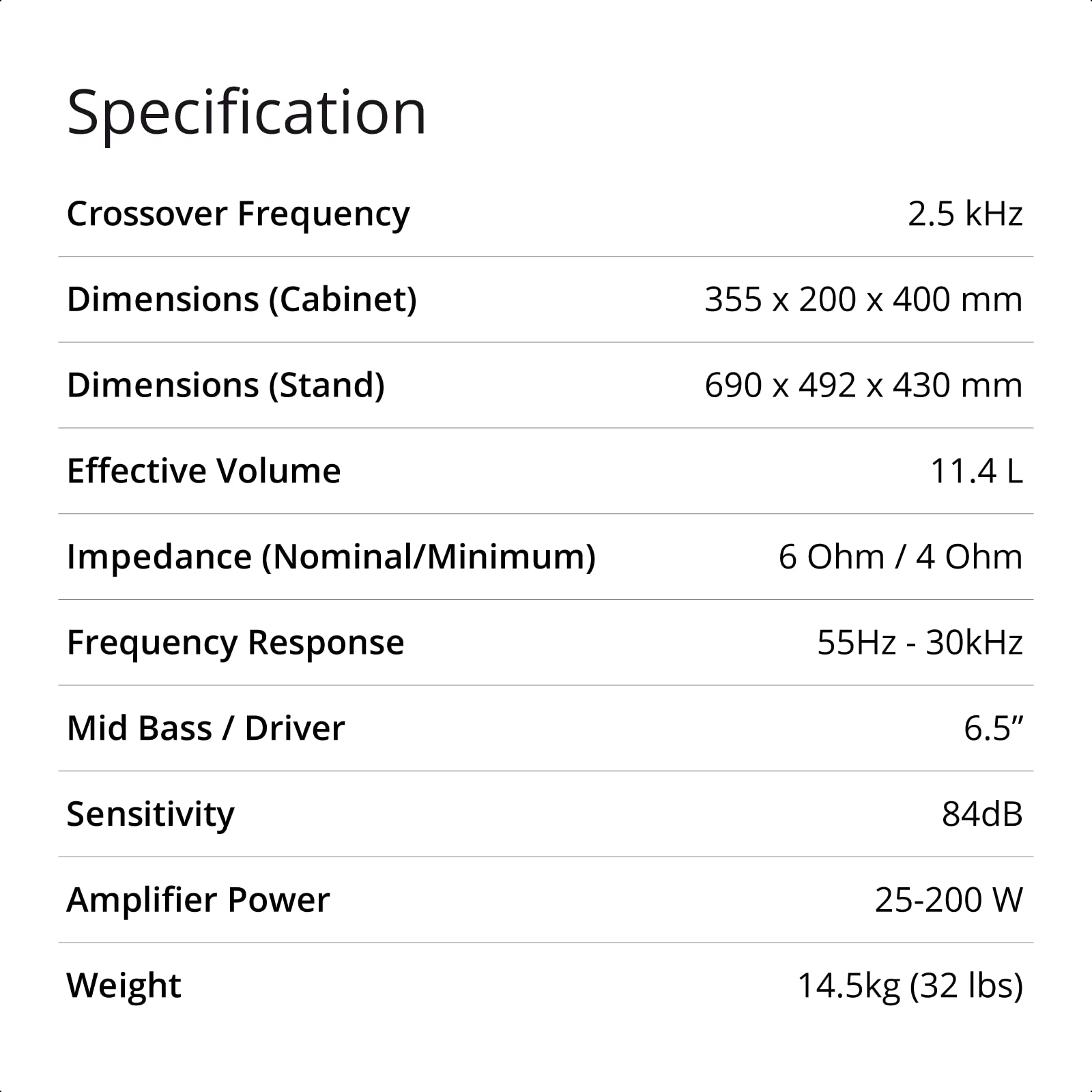 Concept 300 Bookshelf Speaker Pair