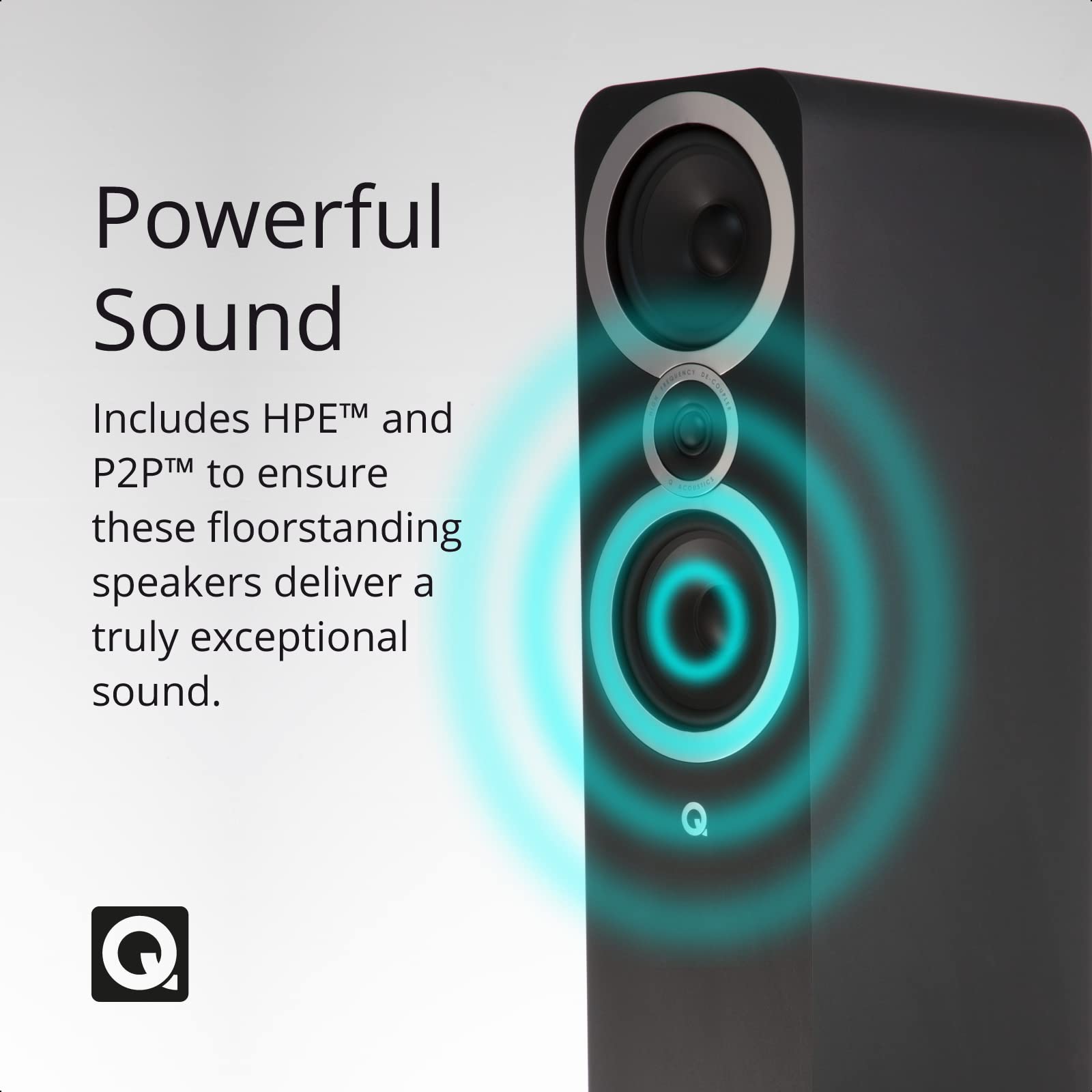 3020i Bookshelf Speaker Pair – QAcoustics