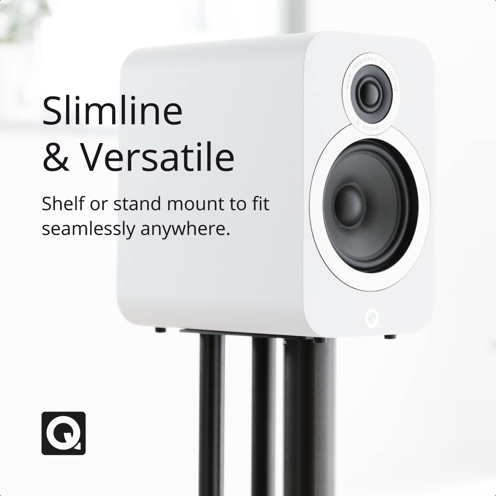 3010i Compact Bookshelf Speaker Pair – QAcoustics