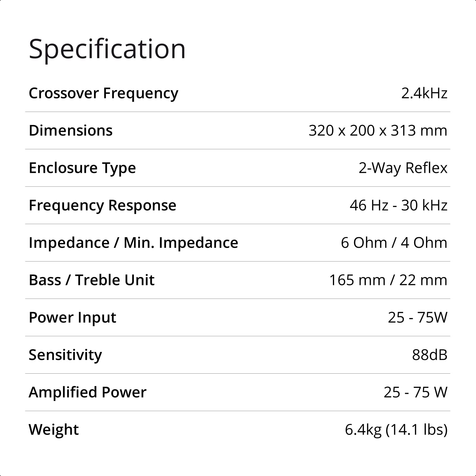 3030i Bookshelf Speaker Pair – QAcoustics
