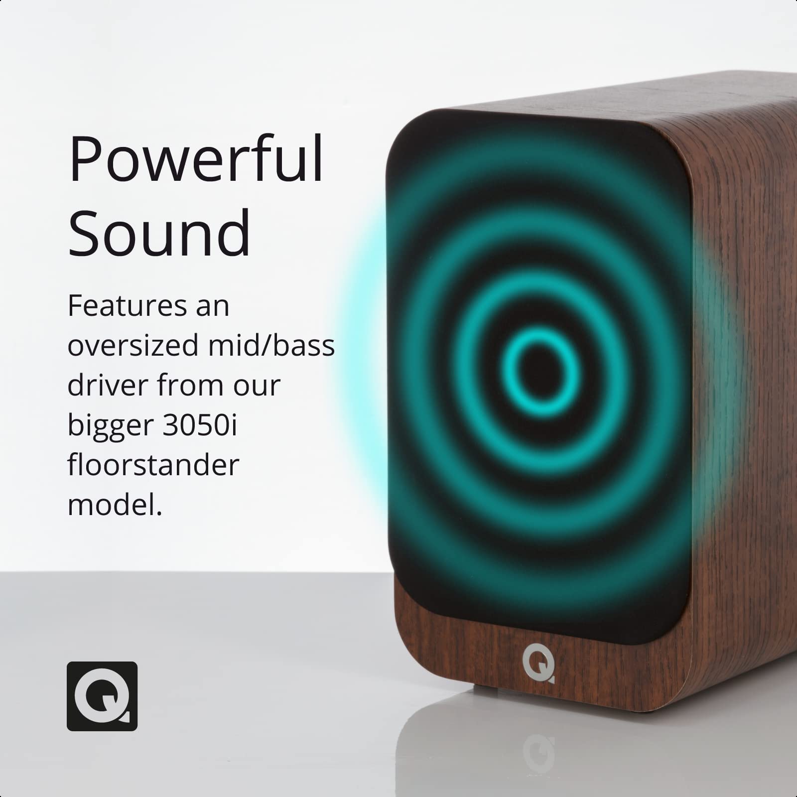 Q Acoustics 3030i ブックシェルフスピーカー Q Acoustics 3030i Bookshelf Speakers - Pair