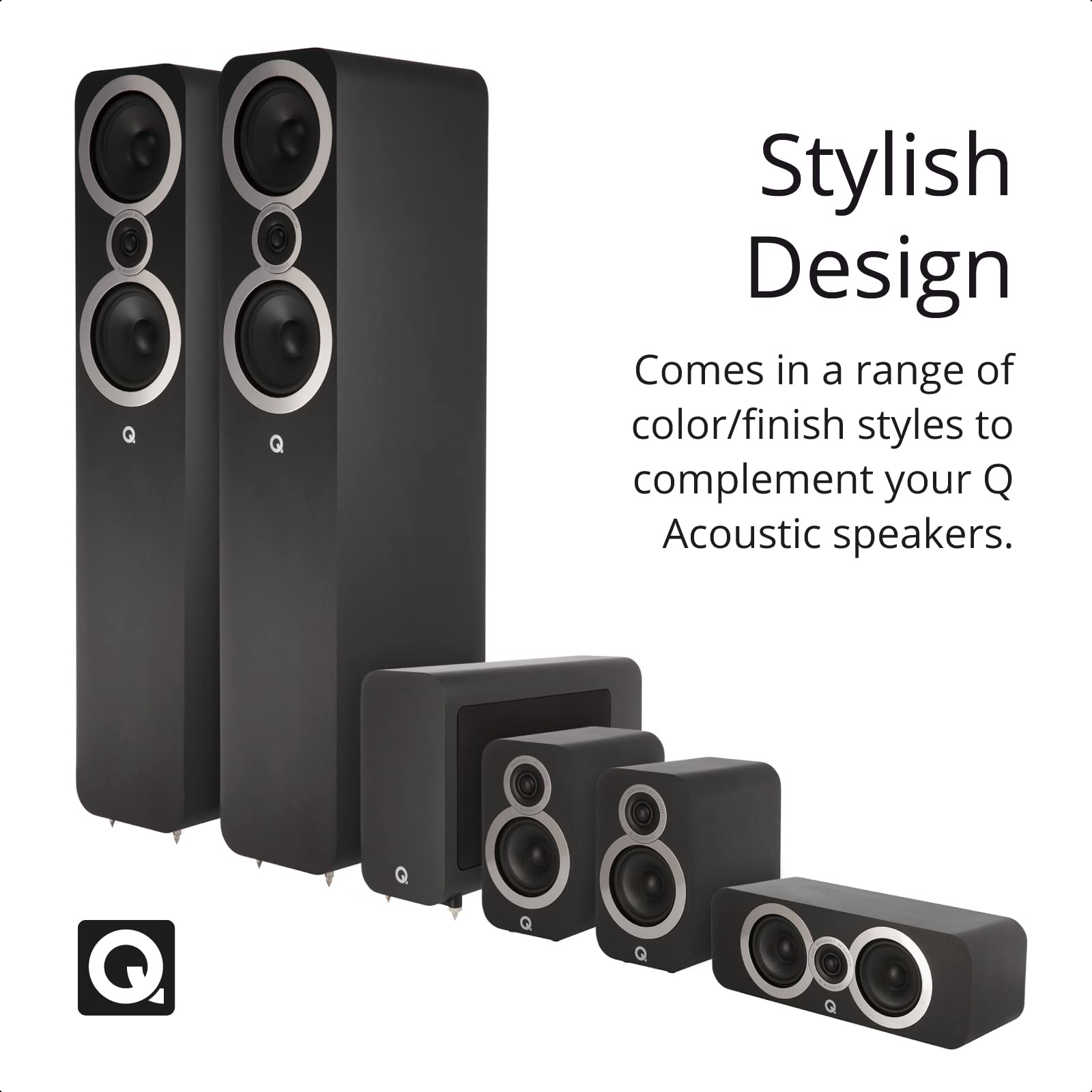 Q accoustics 3060s アクティブサブウーファー 変圧器付き 3060s Active Subwoofer – QAcoustics