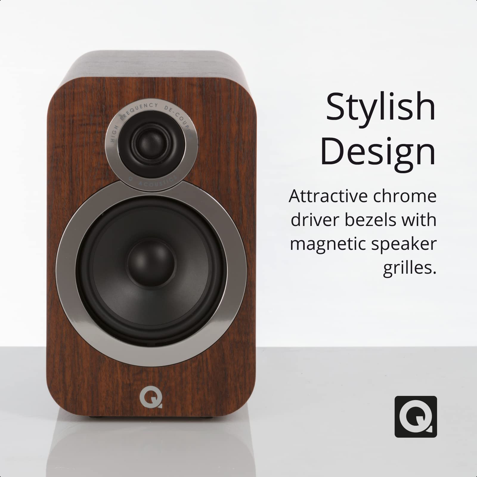 Q Acoustics 3030i ブックシェルフスピーカー Q Acoustics 3030i Bookshelf Speakers - Pair