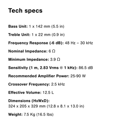 3030c Standmount Speaker