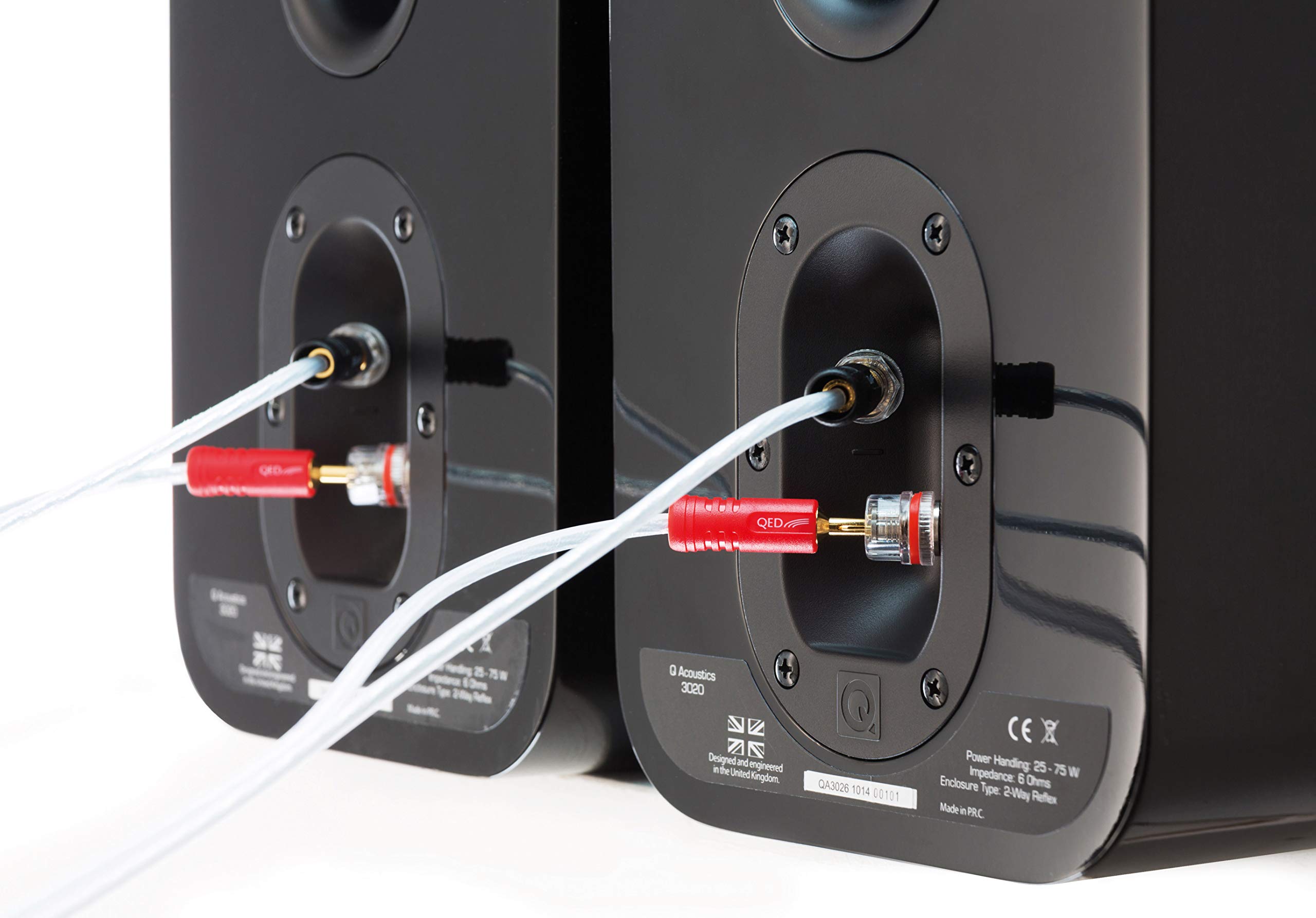 QED XT25 スピーカーケーブル　3M QED XT25 Speaker Cable – QAcoustics