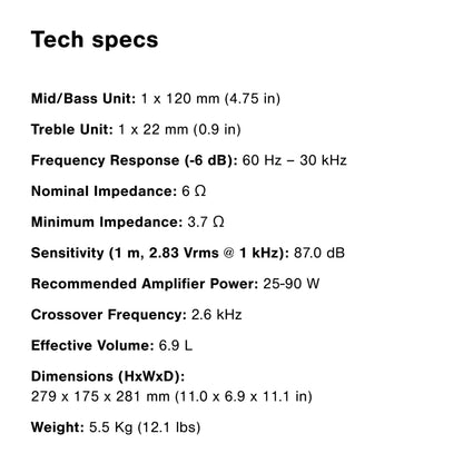 3020c Bookshelf Speaker