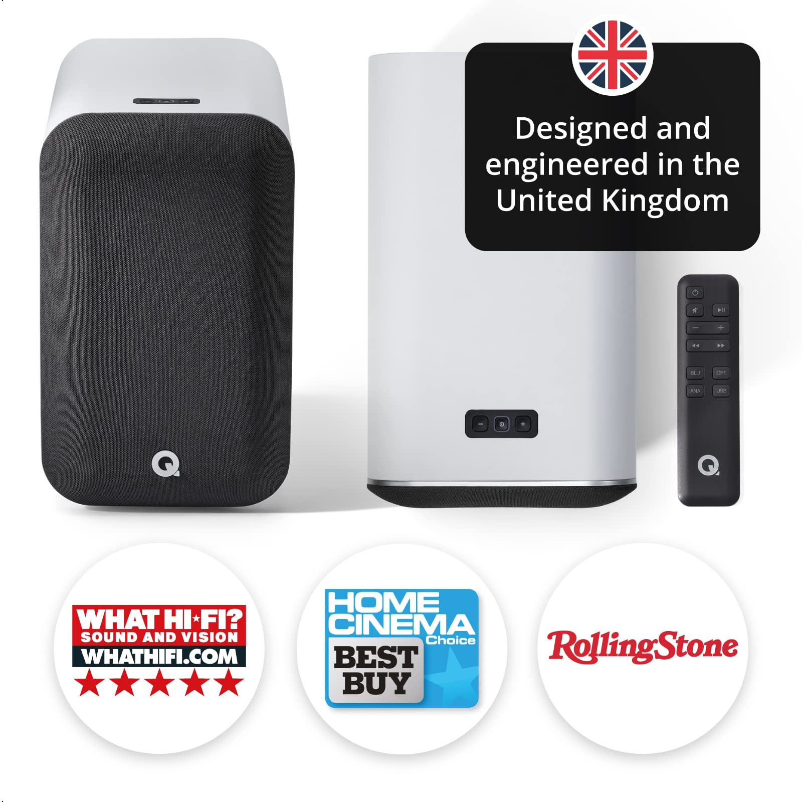 M20 HD Powered Wireless Music System – QAcoustics