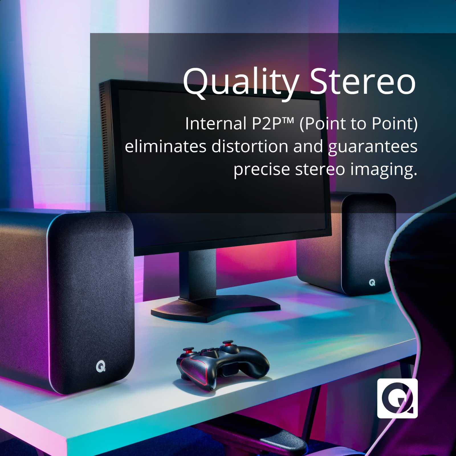 M20 HD Powered Wireless Music System – QAcoustics
