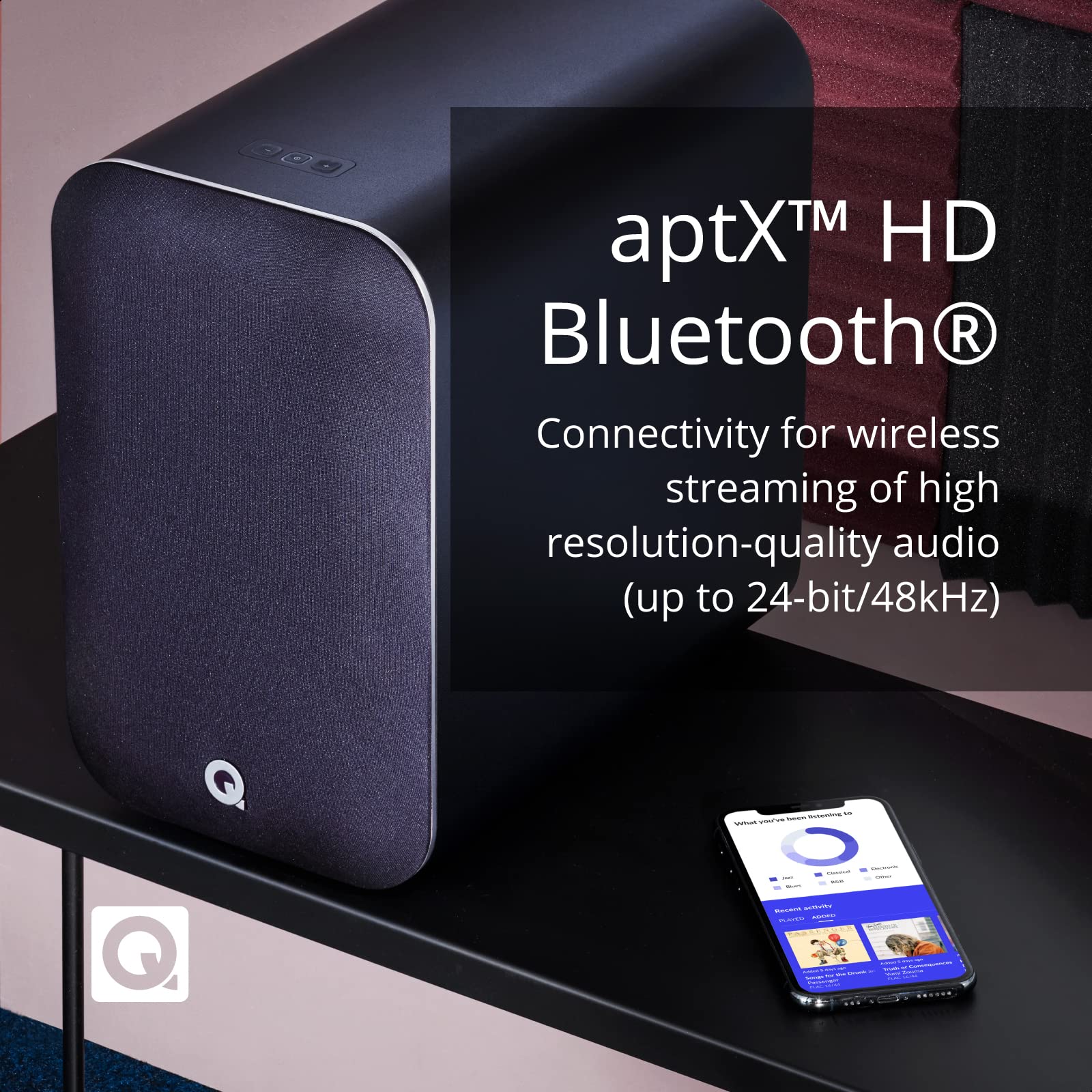 M20 HD Powered Wireless Music System – QAcoustics