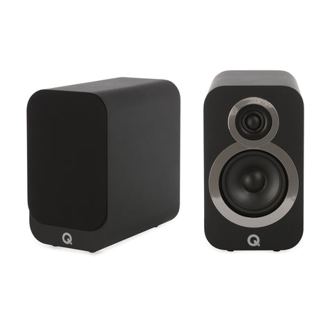 Q Acoustics 3010 ピアノブラック スピーカー m_qacoustics-3010-black-