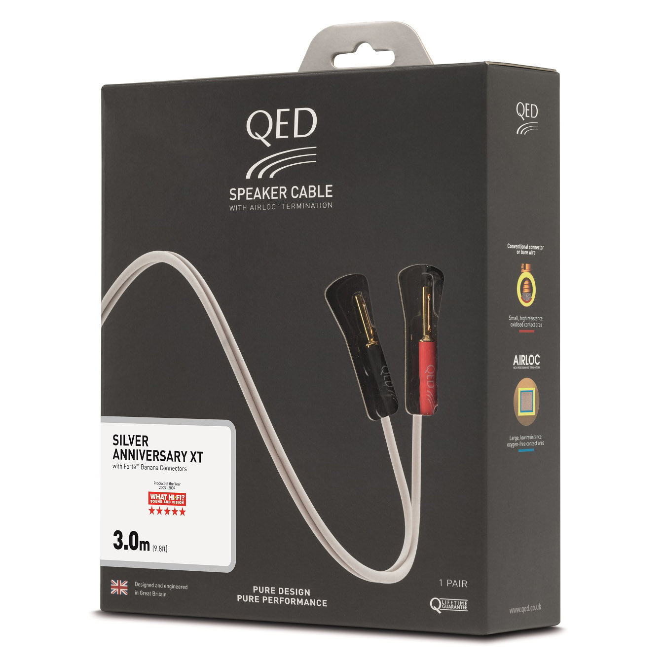 QED Silver Anniversary XT Speaker Cables